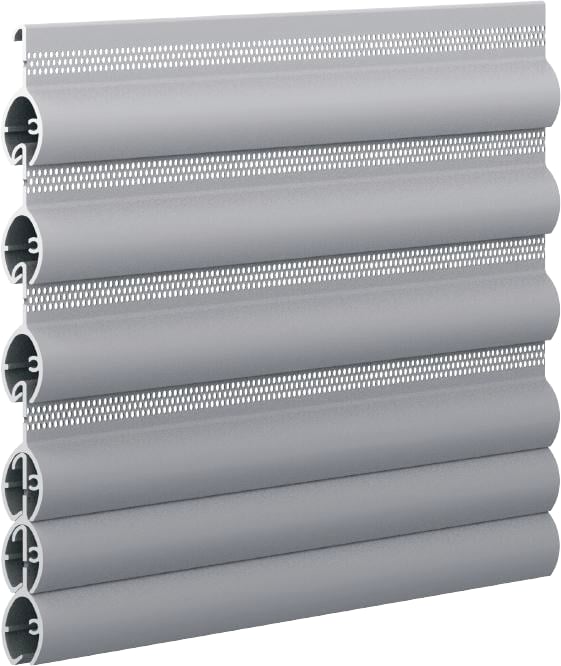 Lame Extrudée Bombée Avec Trous Moustiquaire