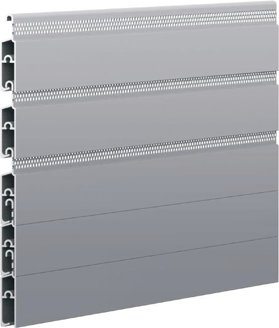 Lame Extrudée Plat Avec Trous  Moustiquaire