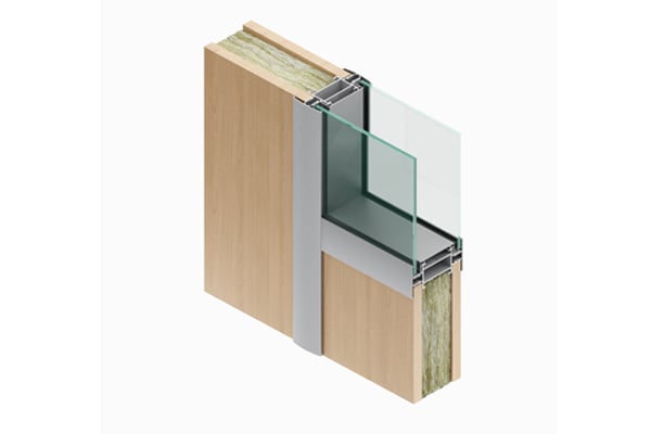 Cloisons lisses structure visible