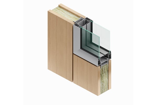 Cloisons lisses à joint creux